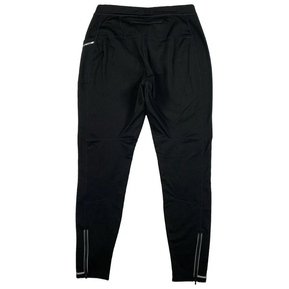 Smartwool Merino Sport Wind Tight Pants Men's Medium Black Merino Wool Blend